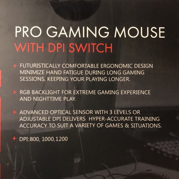 Pro Gaming Mouse - Picture 3 of 4